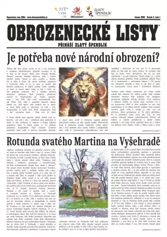 Obrozenecké listy březen 2026